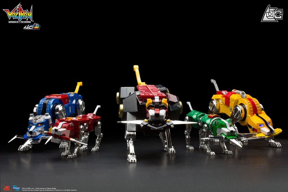 Voltron robot transformable 40th Anniversary Collector´s Edition 27 cm