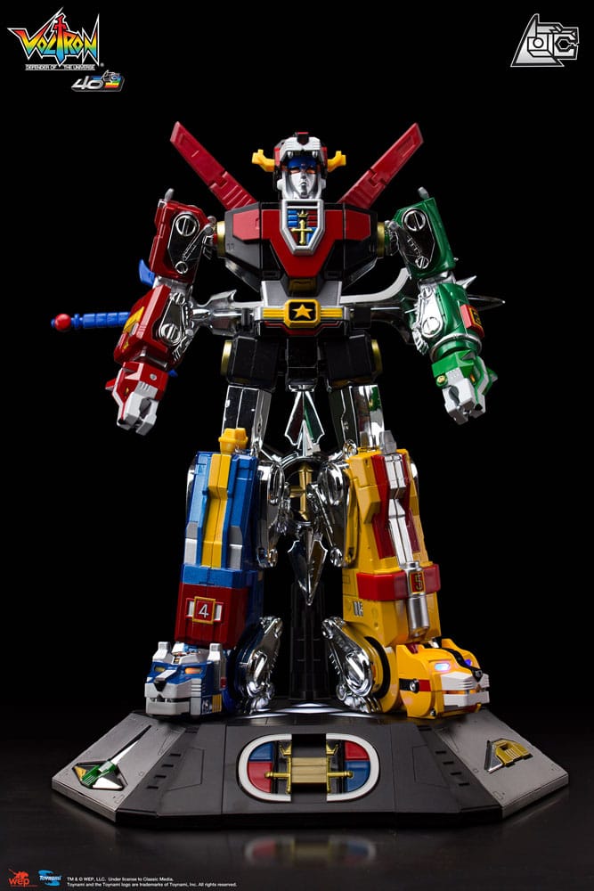 Voltron robot transformable 40th Anniversary Collector´s Edition 27 cm