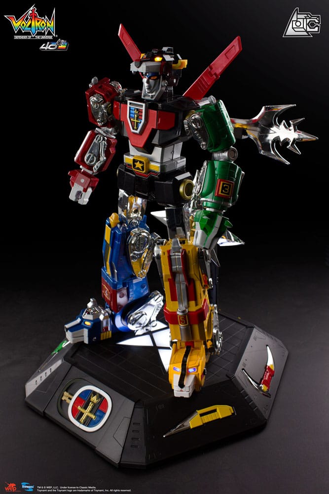 Voltron robot transformable 40th Anniversary Collector´s Edition 27 cm