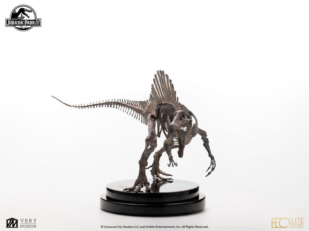 Jurassic Park III ECC Elite Creature Line statuette 1/24 Spinosaurus Skeleton Bronze 27 cm