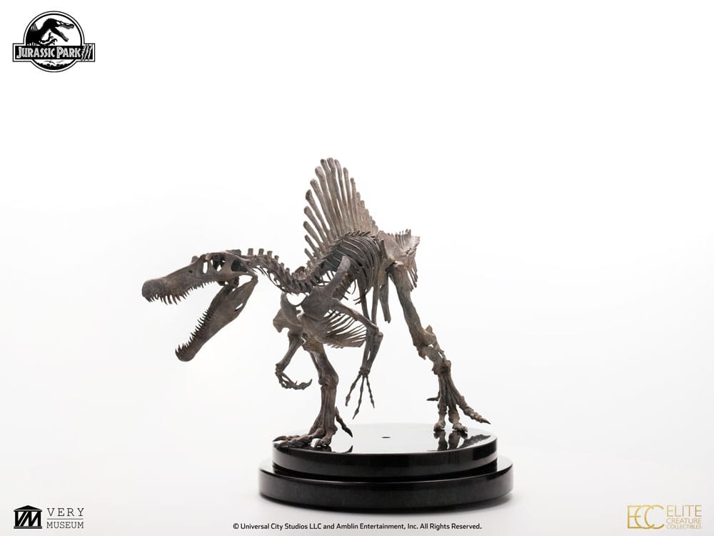 Jurassic Park III ECC Elite Creature Line statuette 1/24 Spinosaurus Skeleton Bronze 27 cm