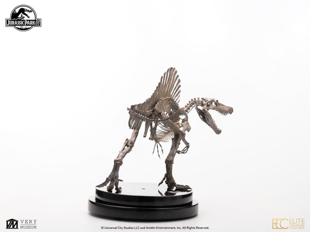 Jurassic Park III ECC Elite Creature Line statuette 1/24 Spinosaurus Skeleton Bronze 27 cm