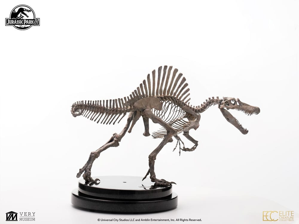 Jurassic Park III ECC Elite Creature Line statuette 1/24 Spinosaurus Skeleton Bronze 27 cm