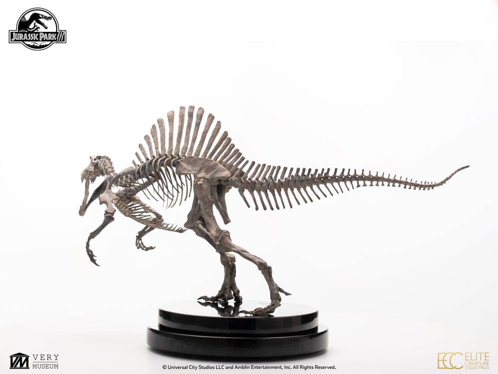 Jurassic Park III ECC Elite Creature Line statuette 1/24 Spinosaurus Skeleton Bronze 27 cm