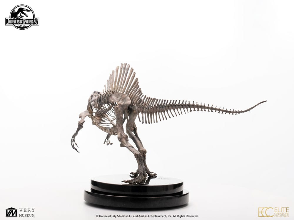 Jurassic Park III ECC Elite Creature Line statuette 1/24 Spinosaurus Skeleton Bronze 27 cm