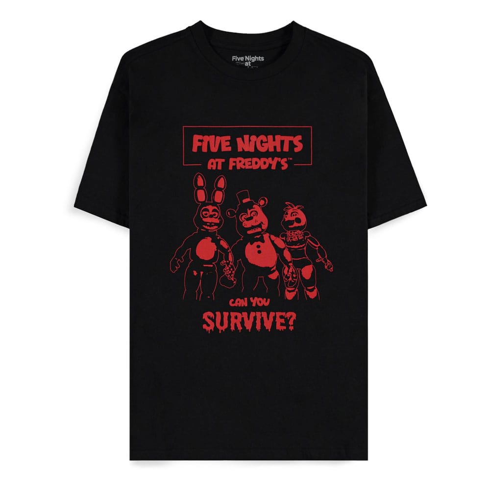 Five Nights at Freddy's T-Shirt Can You Survive  (S)