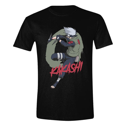 Naruto Shippuden T-Shirt Kakashi Fighting (L)