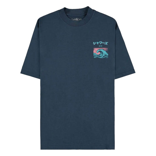 Pokémon T-Shirt Navy Aquali (S)