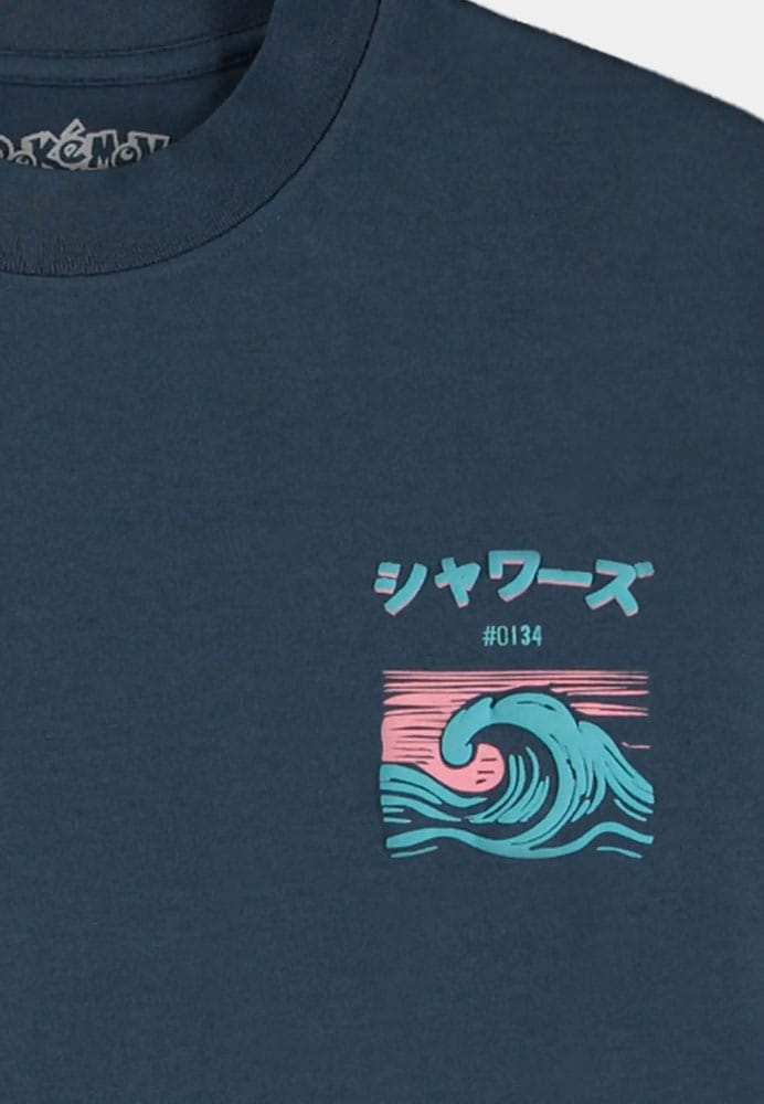 Pokémon T-Shirt Navy Aquali (L)