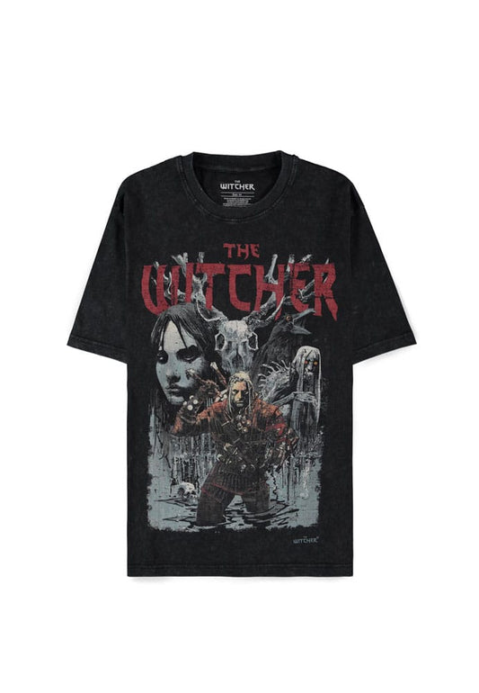 The Witcher Wild Hunt T-Shirt First Edition Washed (S)