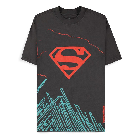 DC Comics T-Shirt Superman Dark Grey son of Krypton (M)