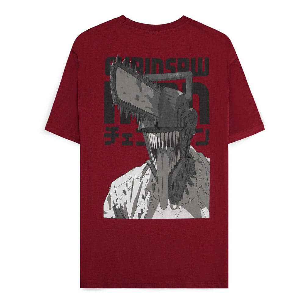 Chainsaw Man T-Shirt Smile Bordeaux  (L)