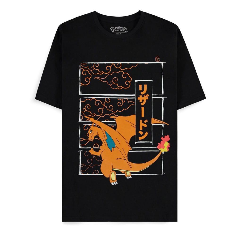 Pokémon T-Shirt Dracaufeu (L)