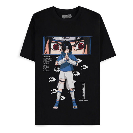 Naruto T-Shirt Sasuke Men's (L)