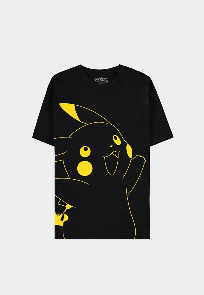 Pokemon T-Shirt Pikachu Outline (L)