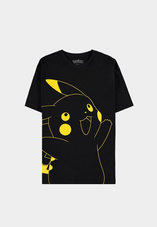 Pokemon T-Shirt Pikachu Outline (L)