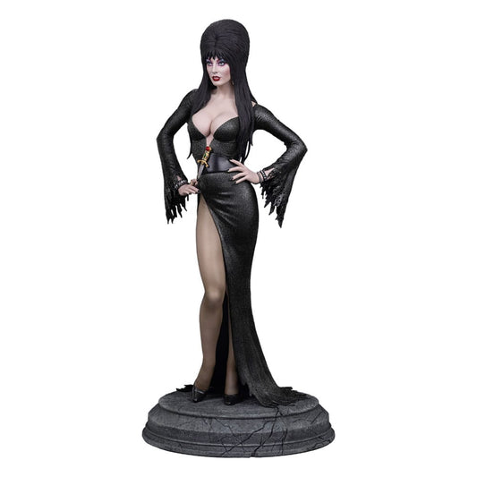 Elvira: Mistress of the Dark statuette 1/4 Elvira (Black Glitter Dress) 48 cm