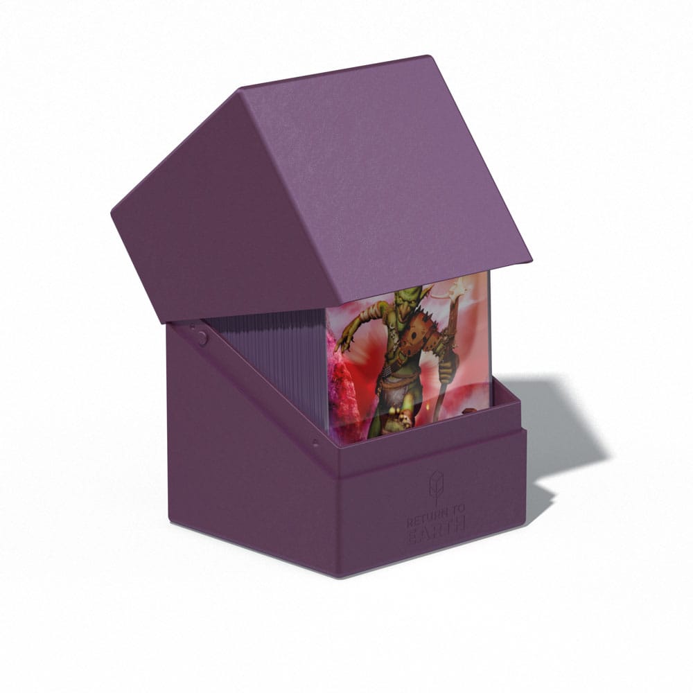 Ultimate Guard Return To Earth Boulder Deck Case 100+ taille standard Violet