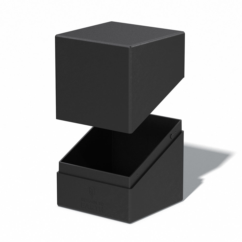 Ultimate Guard Return To Earth Boulder Deck Case 100+ taille standard Noir