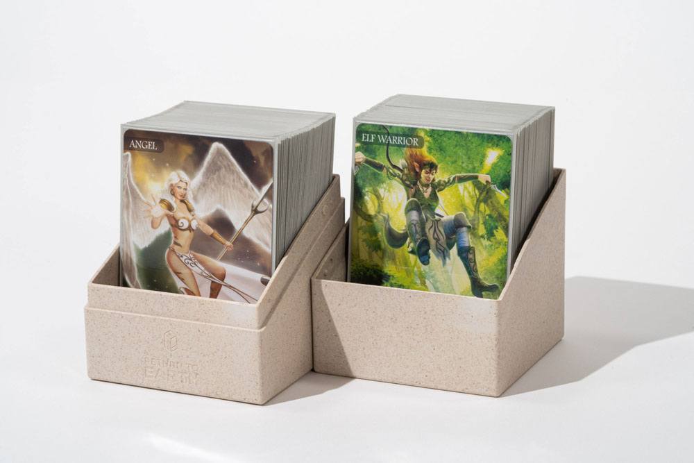 Ultimate Guard Return To Earth Boulder Deck Case 100+ taille standard Natural
