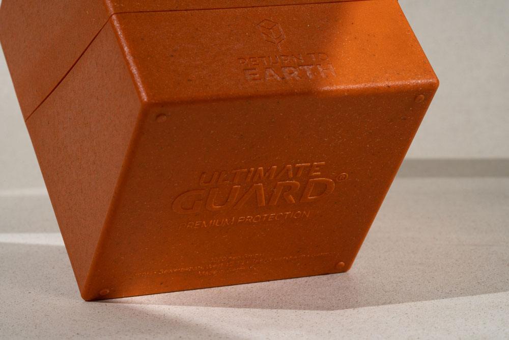 Ultimate Guard Return To Earth Boulder Deck Case 100+ taille standard Orange