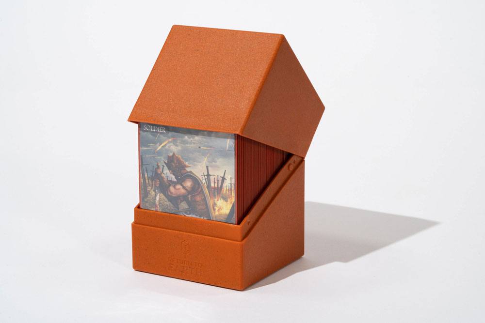 Ultimate Guard Return To Earth Boulder Deck Case 100+ taille standard Orange