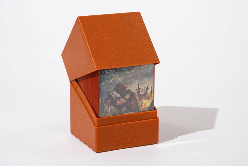 Ultimate Guard Return To Earth Boulder Deck Case 100+ taille standard Orange