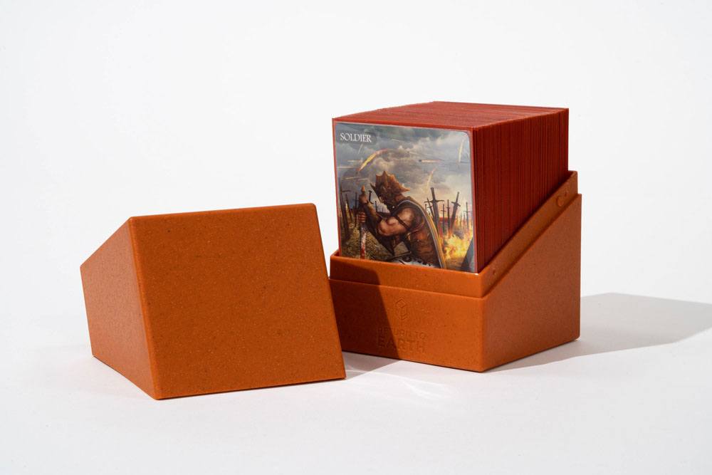 Ultimate Guard Return To Earth Boulder Deck Case 100+ taille standard Orange