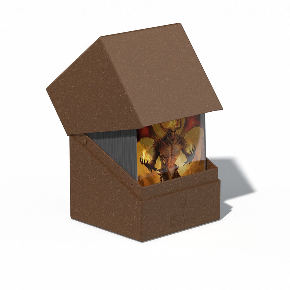 Ultimate Guard Return To Earth Boulder Deck Case 100+ taille standard Marron