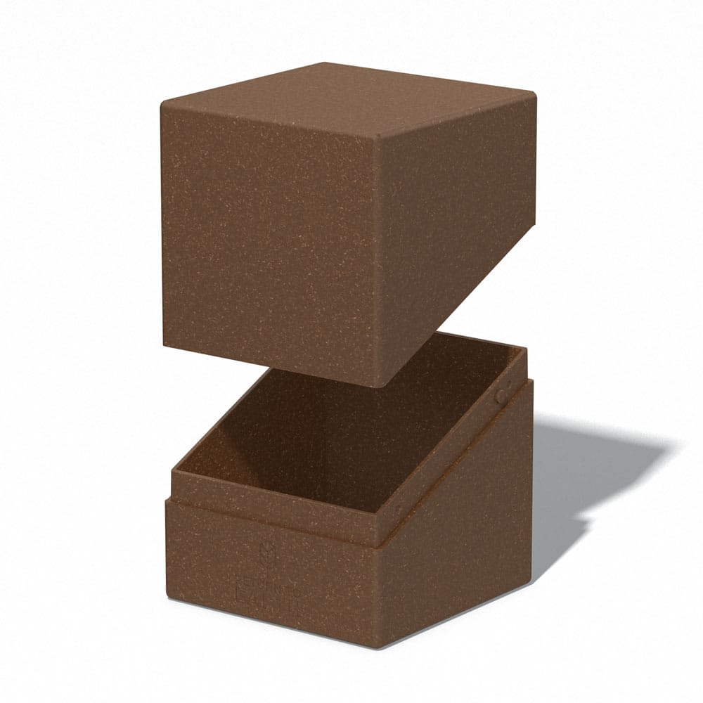 Ultimate Guard Return To Earth Boulder Deck Case 100+ taille standard Marron