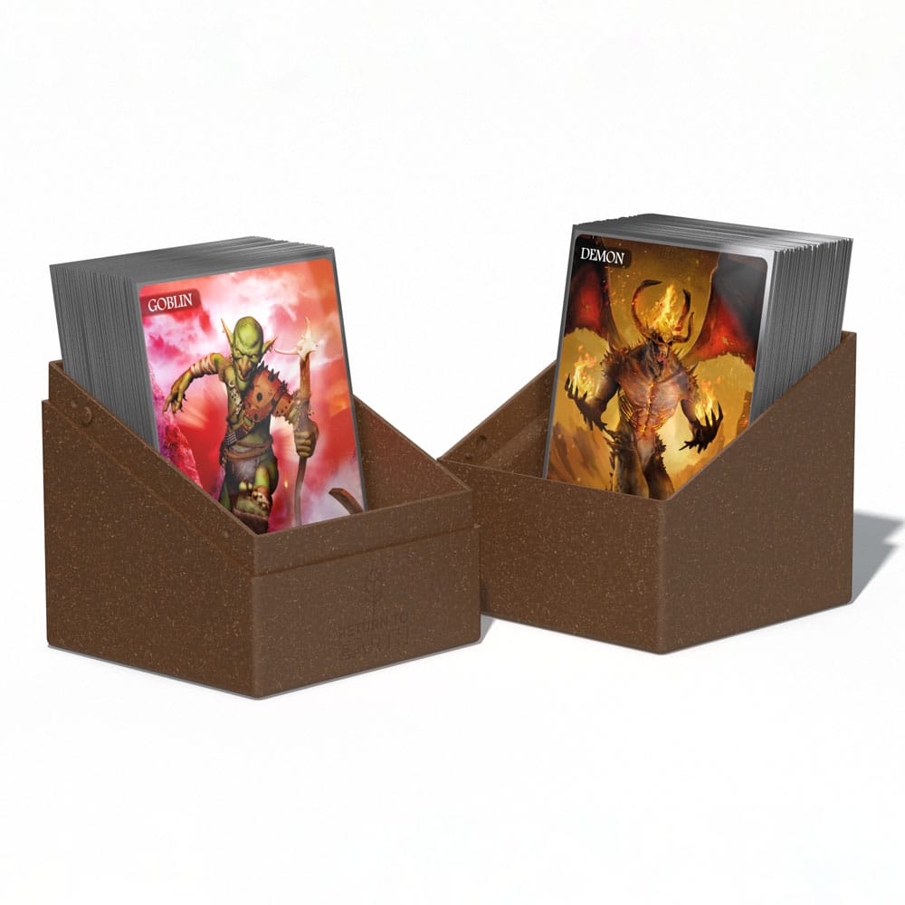Ultimate Guard Return To Earth Boulder Deck Case 100+ taille standard Marron