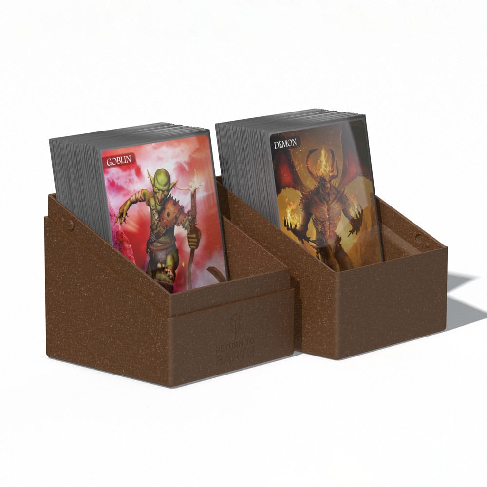 Ultimate Guard Return To Earth Boulder Deck Case 100+ taille standard Marron