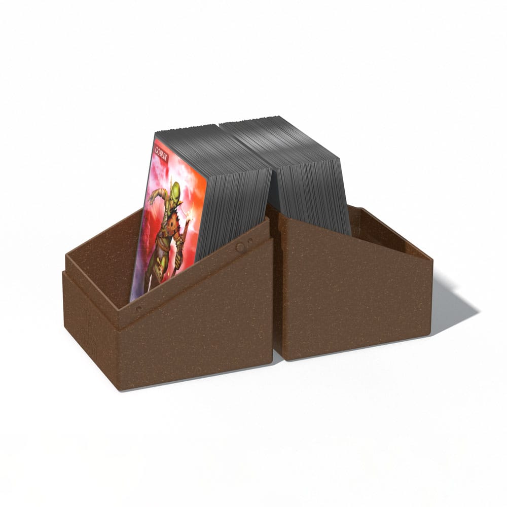 Ultimate Guard Return To Earth Boulder Deck Case 100+ taille standard Marron