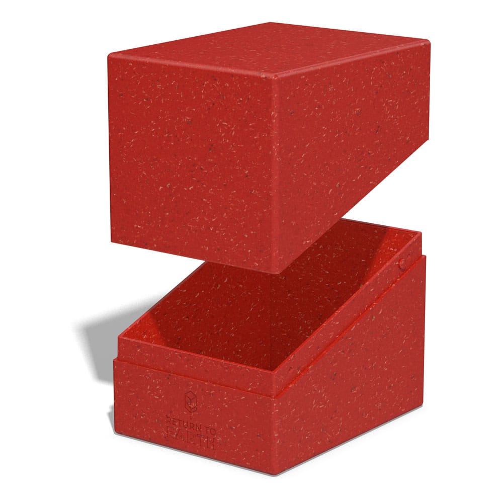 Ultimate Guard Return To Earth Boulder Deck Case 133+ taille standard Rouge
