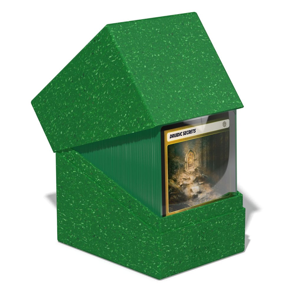 Ultimate Guard Return To Earth Boulder Deck Case 133+ taille standard Vert