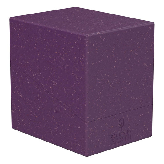 Ultimate Guard Return To Earth Boulder Deck Case 133+ taille standard Violet
