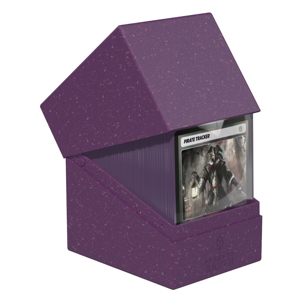 Ultimate Guard Return To Earth Boulder Deck Case 133+ taille standard Violet