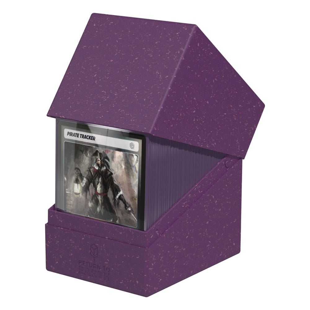 Ultimate Guard Return To Earth Boulder Deck Case 133+ taille standard Violet