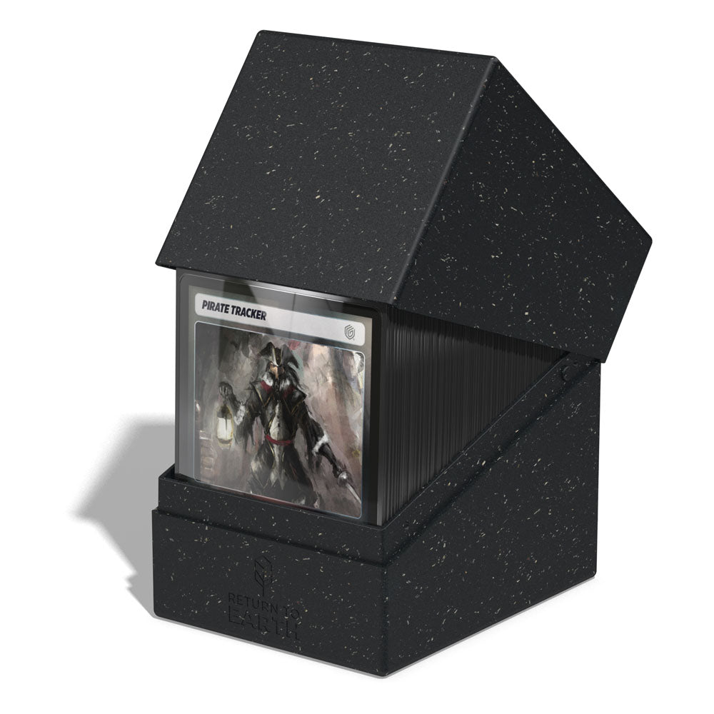Ultimate Guard Return To Earth Boulder Deck Case 133+ taille standard Noir