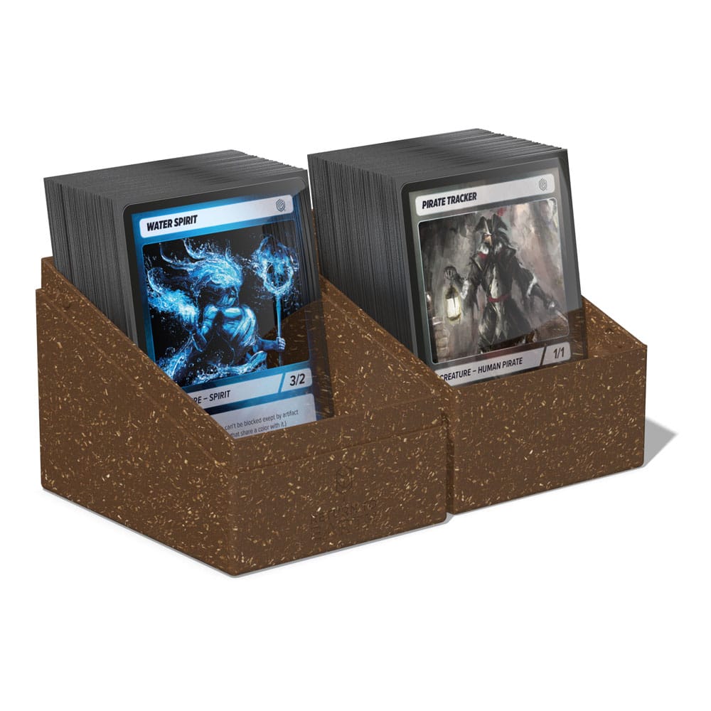 Ultimate Guard Return To Earth Boulder Deck Case 133+ taille standard Marron