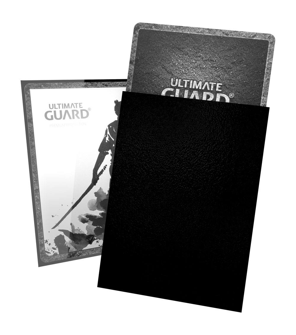 Ultimate Guard 100 pochettes Katana Sleeves taille standard Noir