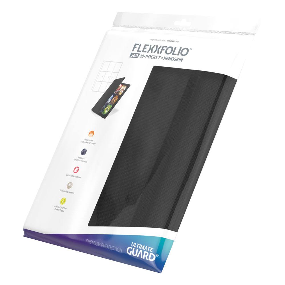 Ultimate Guard Flexxfolio 360 - 18-Pocket XenoSkin Noir