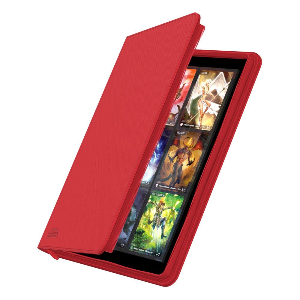 Ultimate Guard Zipfolio 360 - 18-Pocket XenoSkin Rouge