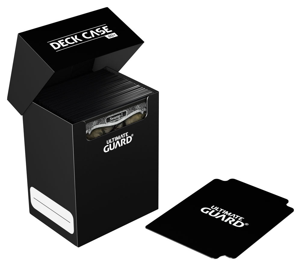 Ultimate Guard boîte pour cartes Deck Case 80+ taille standard Noir