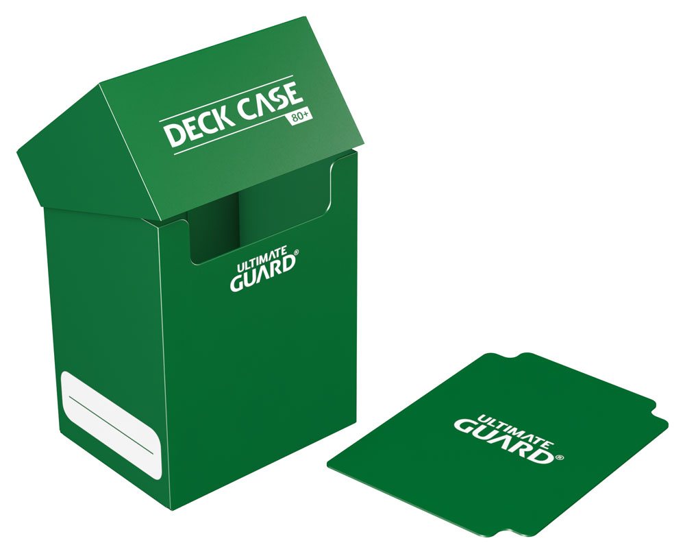 Ultimate Guard boîte pour cartes Deck Case 80+ taille standard Vert