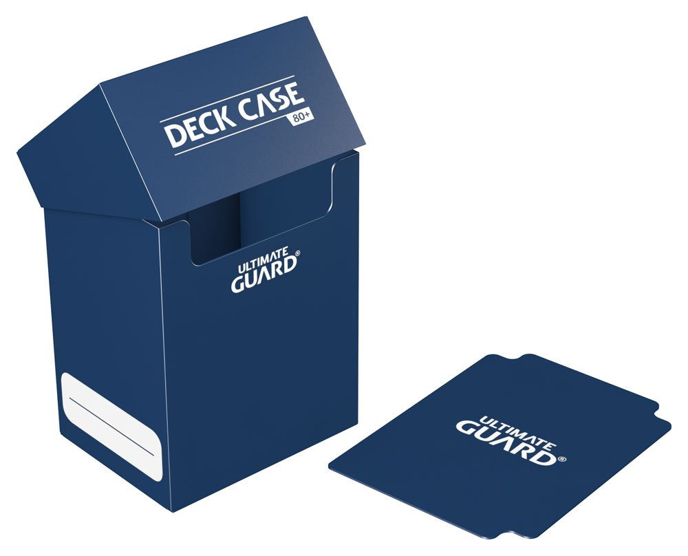 Ultimate Guard boîte pour cartes Deck Case 80+ taille standard Bleu