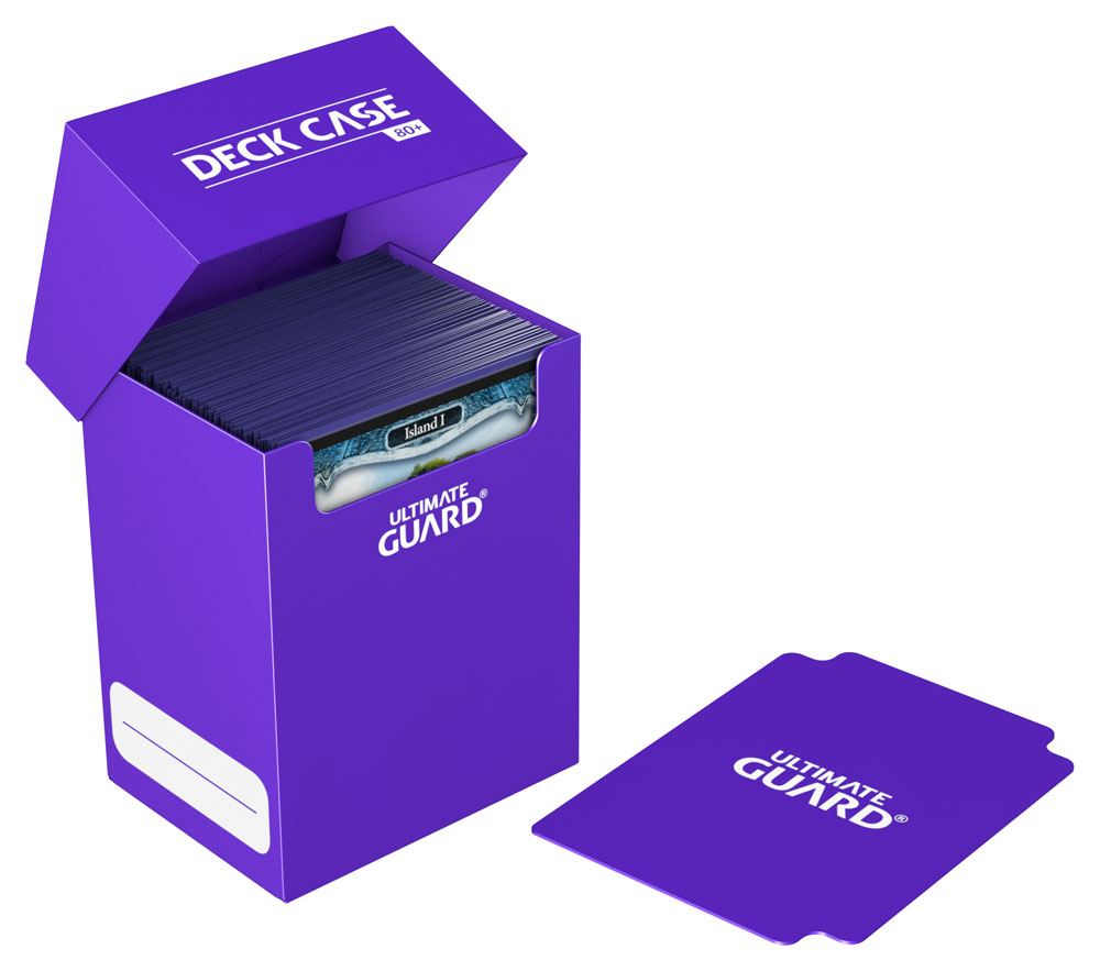 Ultimate Guard boîte pour cartes Deck Case 80+ taille standard Violet