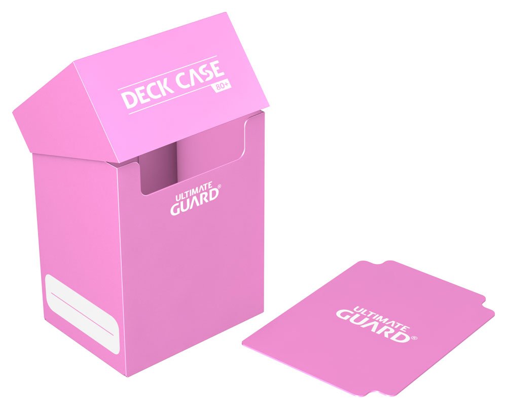 Ultimate Guard boîte pour cartes Deck Case 80+ taille standard Rose