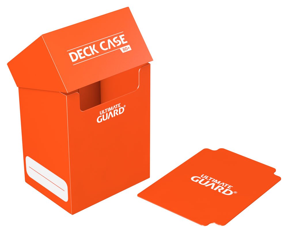 Ultimate Guard boîte pour cartes Deck Case 80+ taille standard Orange