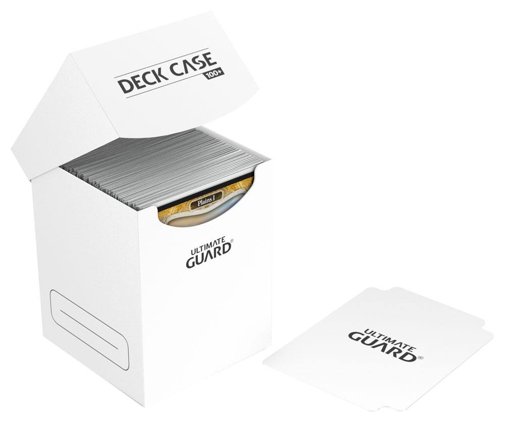 Ultimate Guard boîte pour cartes Deck Case 100+ taille standard Blanc